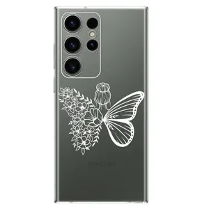 Megafone Butterfly Girl C53-W Cover For Samsung Galaxy S23 Ultra