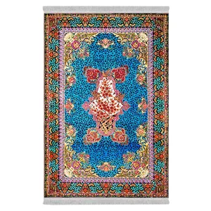 فرش پارچه‌ای دفه مدل فرشینه طرح مدرن کد 8056