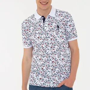 پولوشرت آستین کوتاه مردانه یو اس پولو مدل TM07