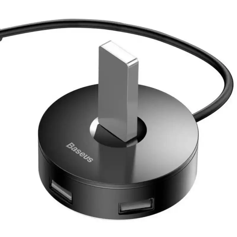 هاب 5 پورت USB باسئوس مدل AIRJOY Round Box CAHUB-U01