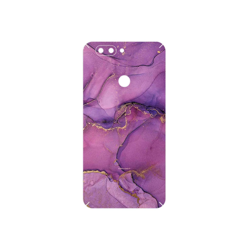برچسب پوششی ماهوت مدل Purple Marble مناسب برای گوشی موبایل الفون P8 Mini