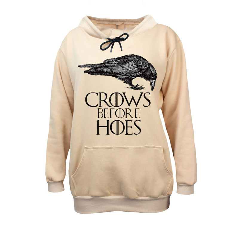 هودی مردانه مدل crows before hoes