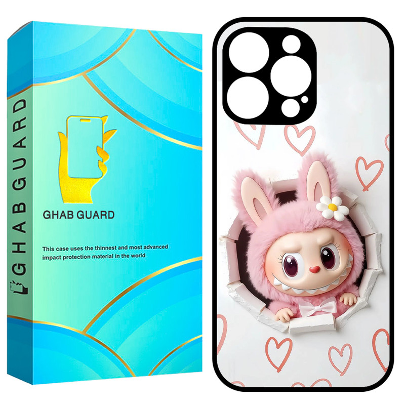کاور قاب گارد طرح لبوبو مدل GCHP16P مناسب برای گوشی موبایل اپل iPhone 16 Pro
