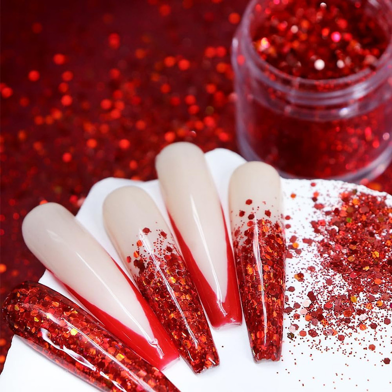 پودر لاک ناخن مدل داستر کد GSWR بسته 4 عددی