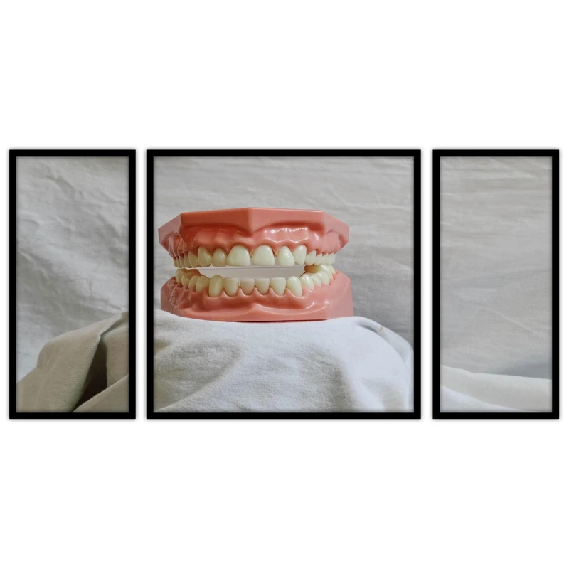 تابلو بکلیت طرح دندانپزشکی مدل B-bu3428 مجموعه 3 عددی