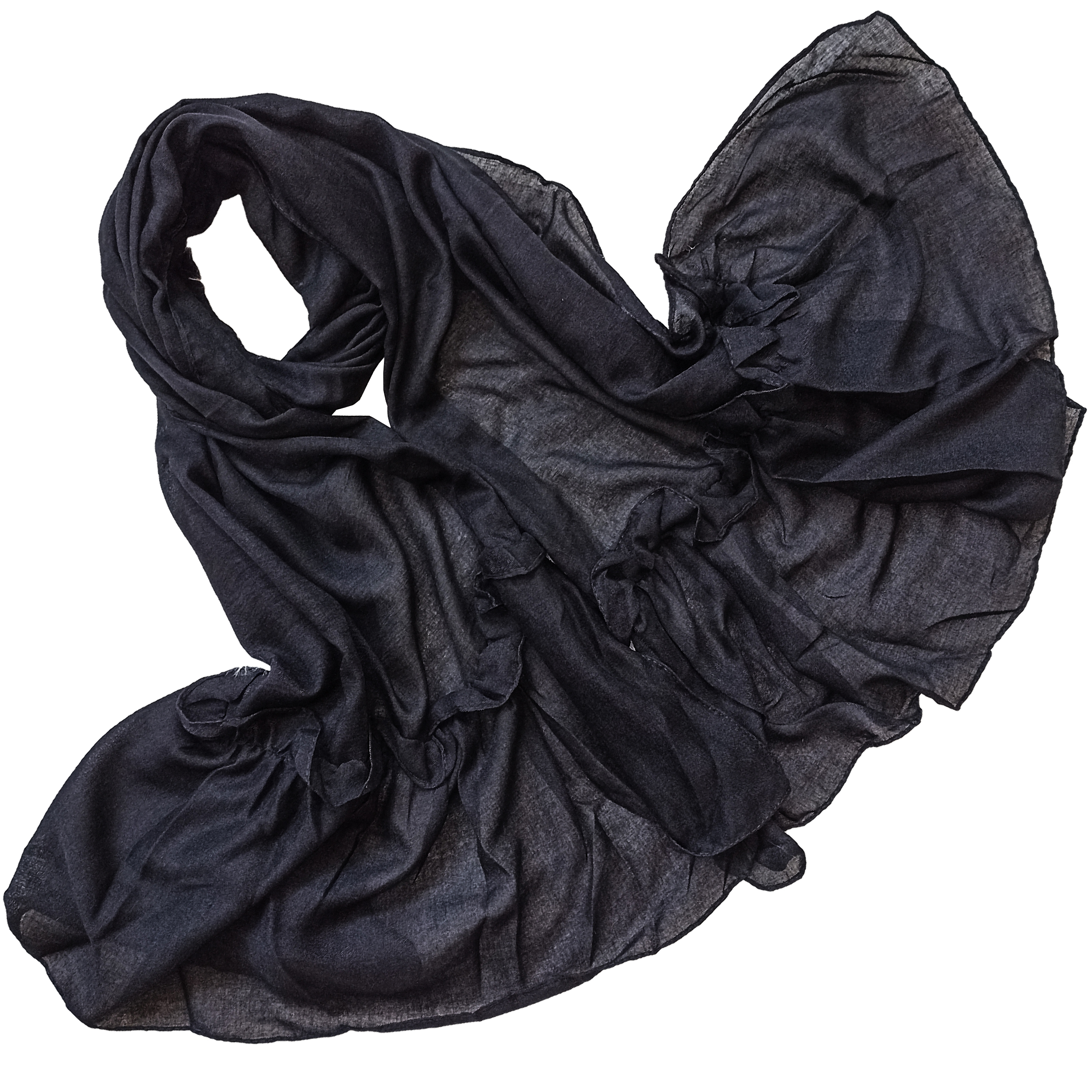 شال زنانه مدل نخ پنبه دامنی کد 9985