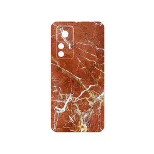 MAHOOT Red Marble Cover Sticker for Xiaomi 12T Pro