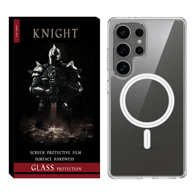 کاور نایت مدل Transparent Magsafe KT مناسب برای گوشی موبایل سامسونگ Galaxy S25 Ultra