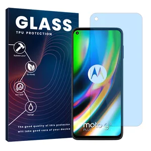 Glass Eye Care model Blue cut Screen Protector Suitable for Motorola Moto G9 Plus Mobile Phone