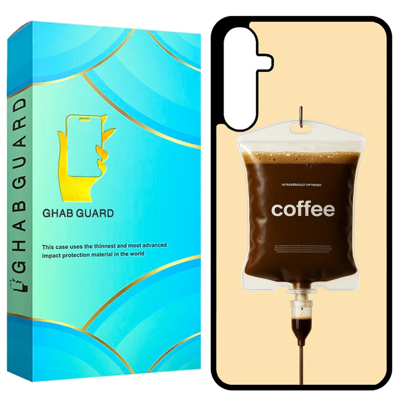 کاور قاب گارد طرح یک واحد قهوه مدل GCHPA14 مناسب برای گوشی موبایل سامسونگ Galaxy A14 4G / A14 5G / M14 5G