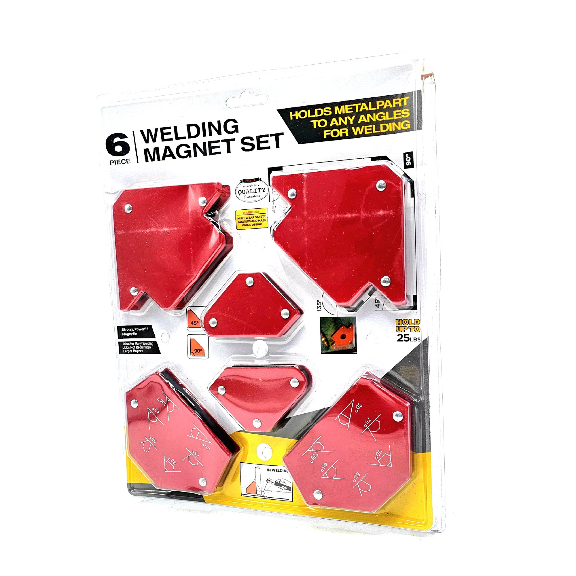 گونیا مدل HOLD UP TO 25 LBS مجموعه 6 عددی گونیا مدل HOLD UP TO 25 LBS مجموعه 6 عددی