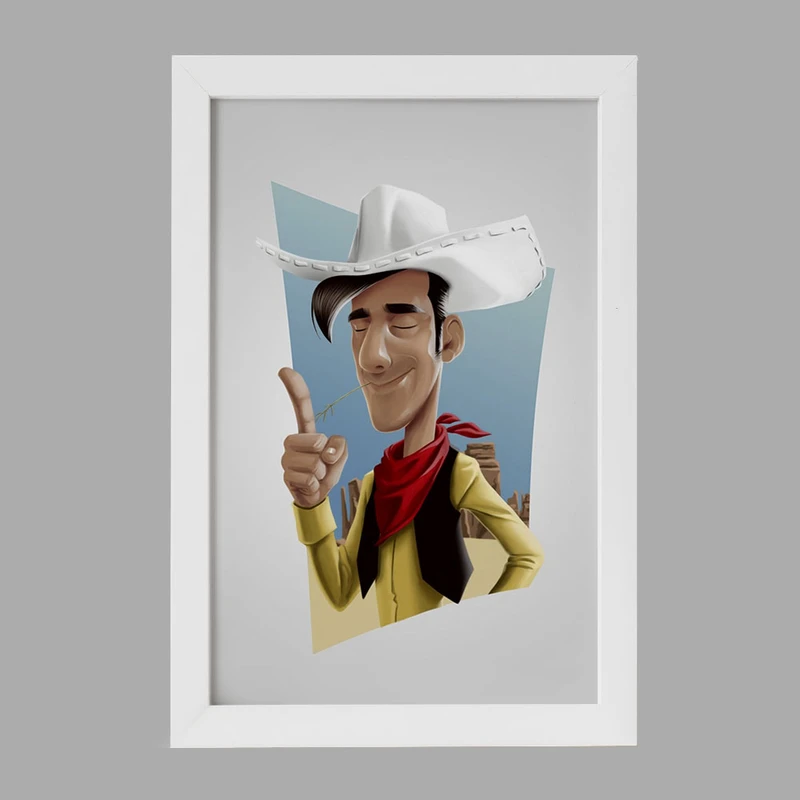 تابلو خندالو مدل لوک خوش شانس کد 29332