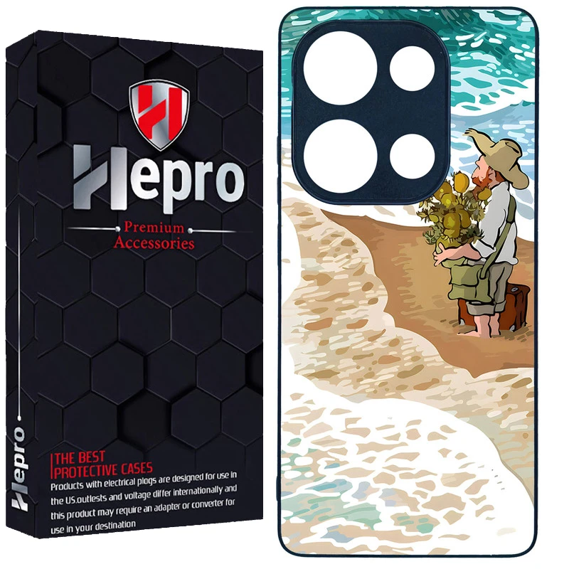 کاور هپرو طرح فانتزی مدل TPU مناسب برای گوشی موبایل شیائومی REDMI NOTE 13 PRO 4G