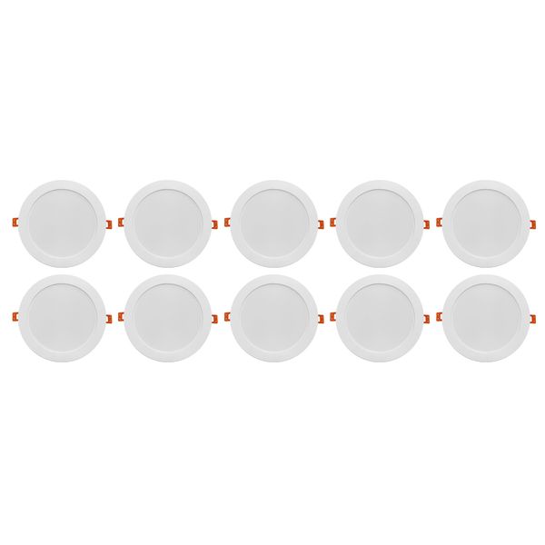 پنل ال ای دی  18وات بریج لوکس مدل توکار دانلایت بسته 10 عددی