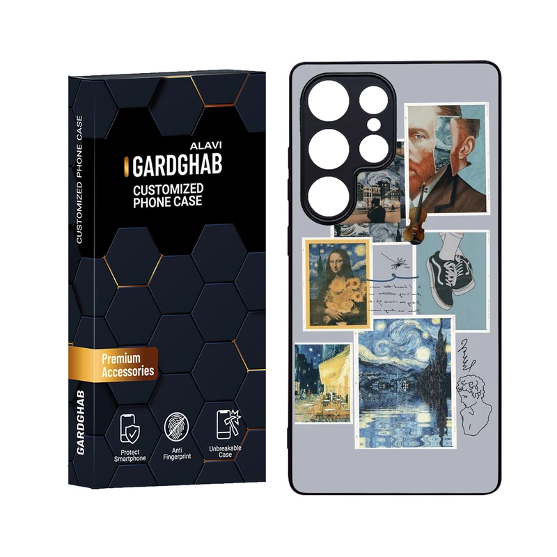 کاور گارد قاب علوی مدل Glass مناسب برای گوشی موبایل سامسونگ Galaxy S25 Ultra