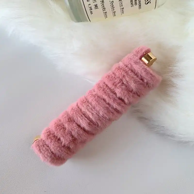 کش مو زنانه مدل فنری طرح پولیشی