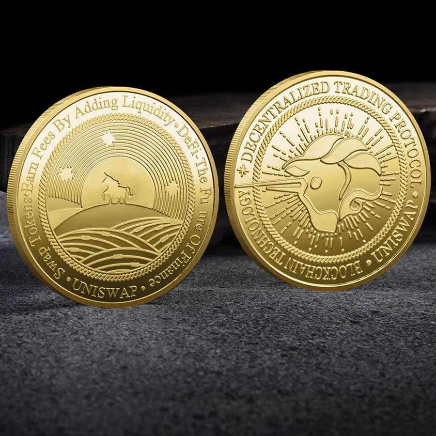 دکوری مدل سکه یونی سواپ طرح Uniswap