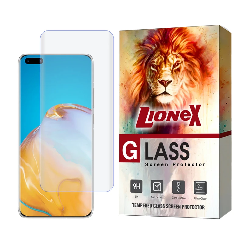 محافظ صفحه نمایش یووی لایونکس مدل UVLIGHTL مناسب برای گوشی موبایل هوآوی P40 Pro