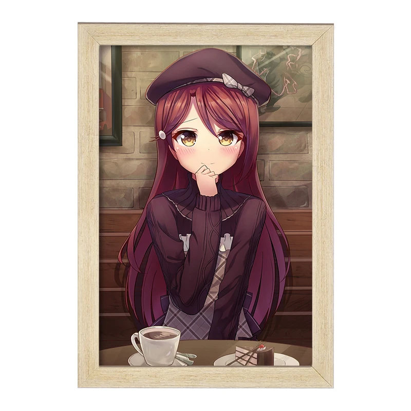 تابلو خندالو مدل ریکو انیمه لاو لایو Love Live  کد 18299