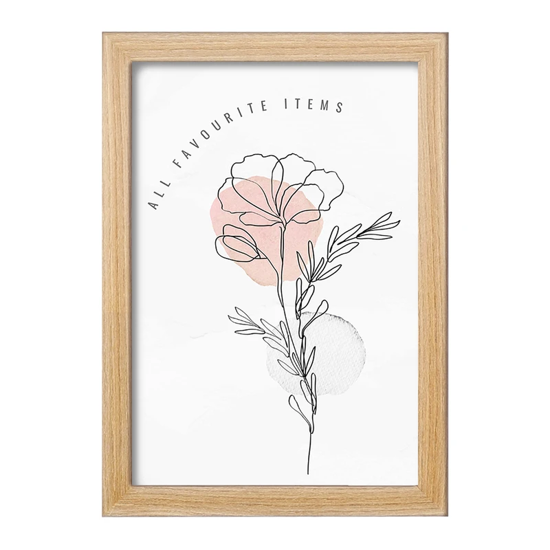 تابلو خندالو مدل دکوراتیو کد F1545