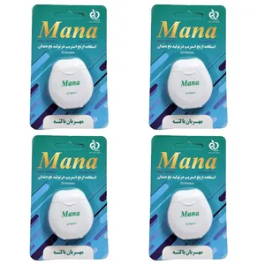 نخ دندان مانا مدل mint مجموعه 4 عددی