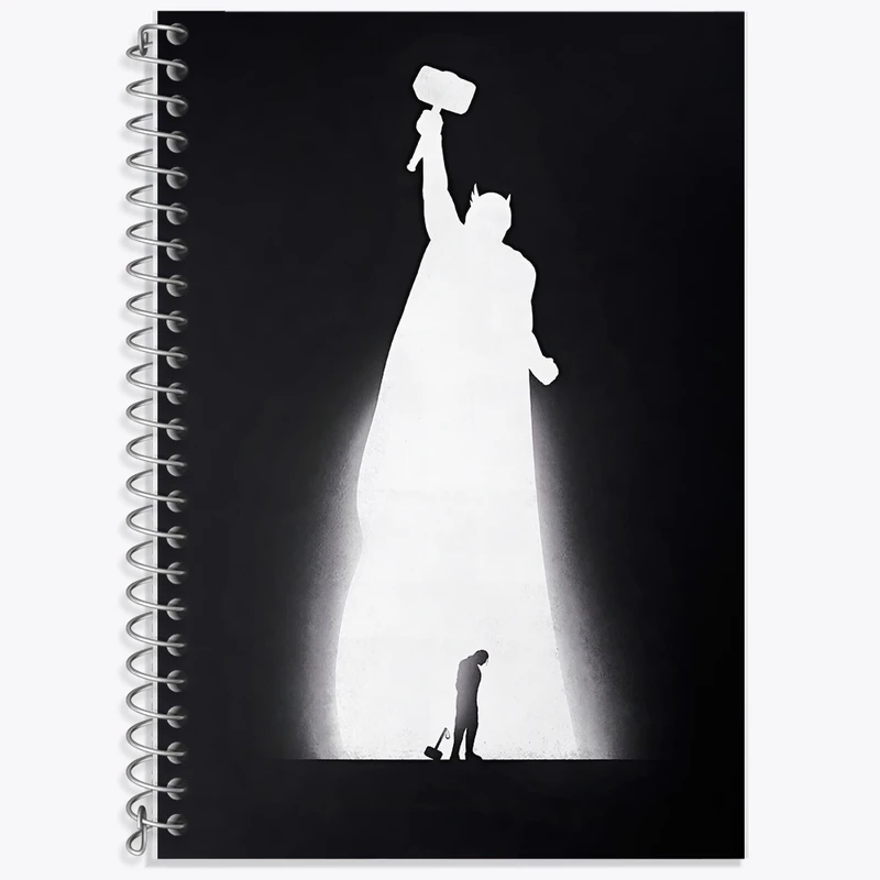 دفتر لغت 50 برگ خندالو طرح ثور (Thor) کد N3474