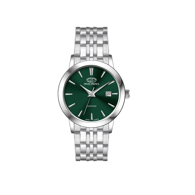 ساعت مچی عقربه‌ای کوارتز زنانه سوئیس پرینس مدل SP2026L.10.6