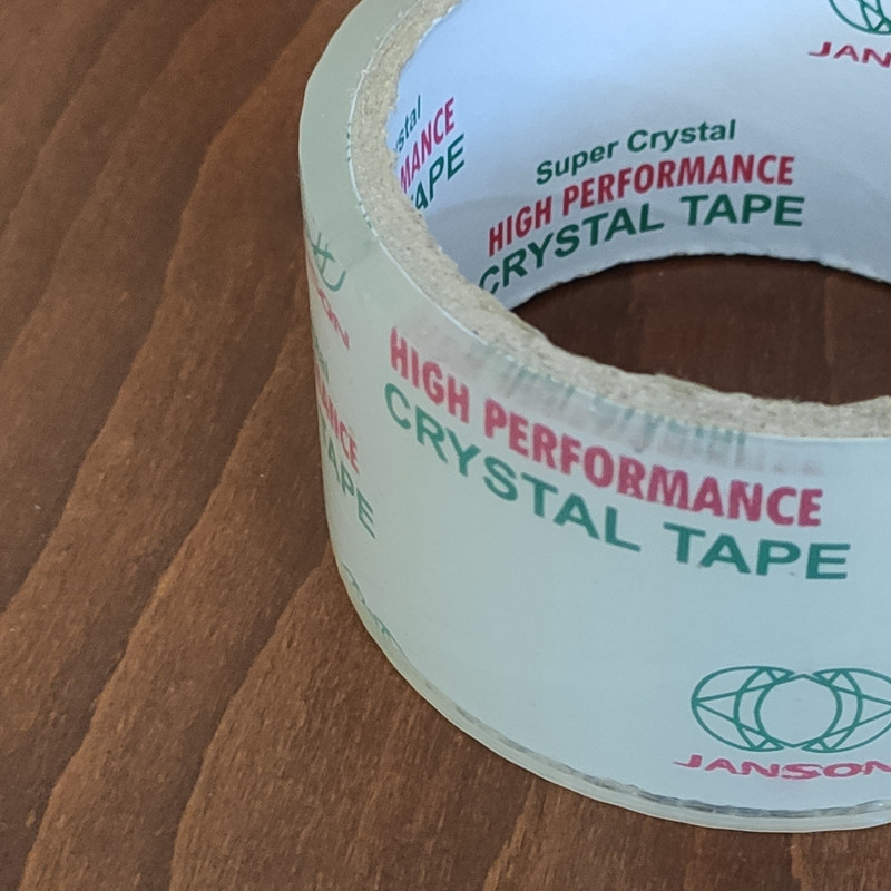 چسب پهن کریستال مدل J-40YRD عرض 5 سانتی متر بسته 2 عددی