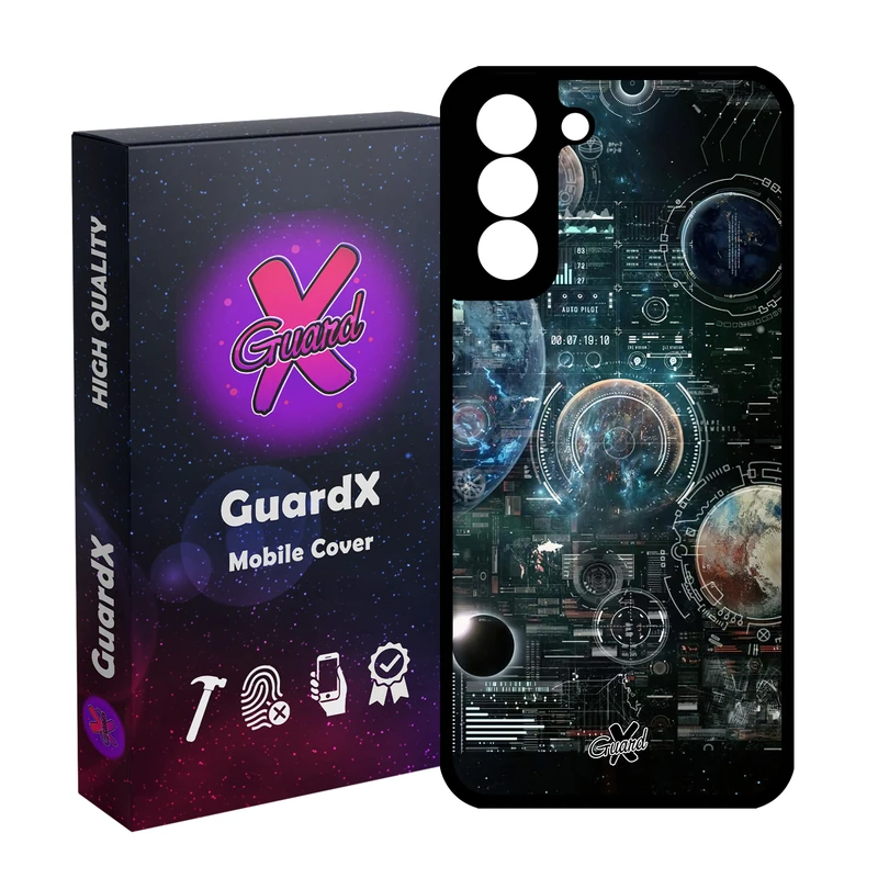 کاور گارد ایکس طرح فضا مدل Glass10512 مناسب برای گوشی موبایل سامسونگ Galaxy S21 FE