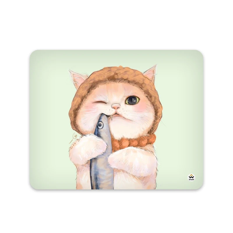 ماوس پد شادیت مدل گربه کد259 سایز 24*19 سانتی متر