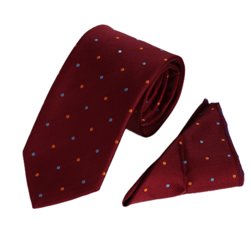 ست کراوات و دستمال جیب مردانه امپریال مدل A22