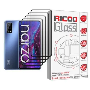 Ricoo Ricoo Glass MIX004 Screen Protector For Realme Narzo 30 Pro 5G Pack Of 4