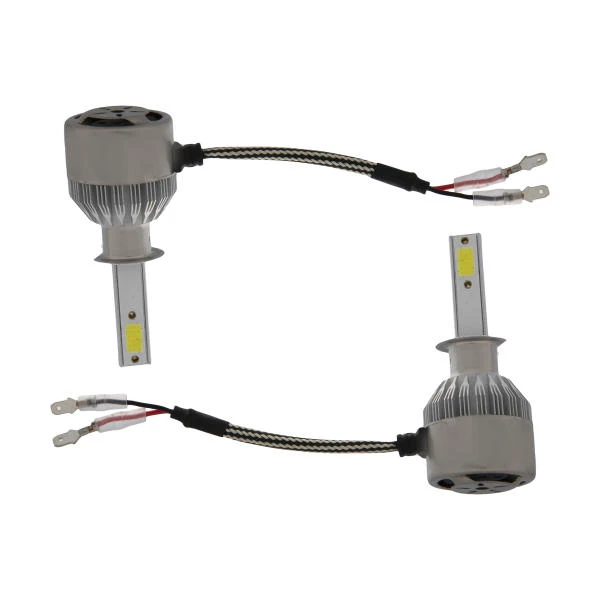 لامپ هدلایت خودرو مدل C6 H1 مناسب برای پژو 206 بسته دو عددی