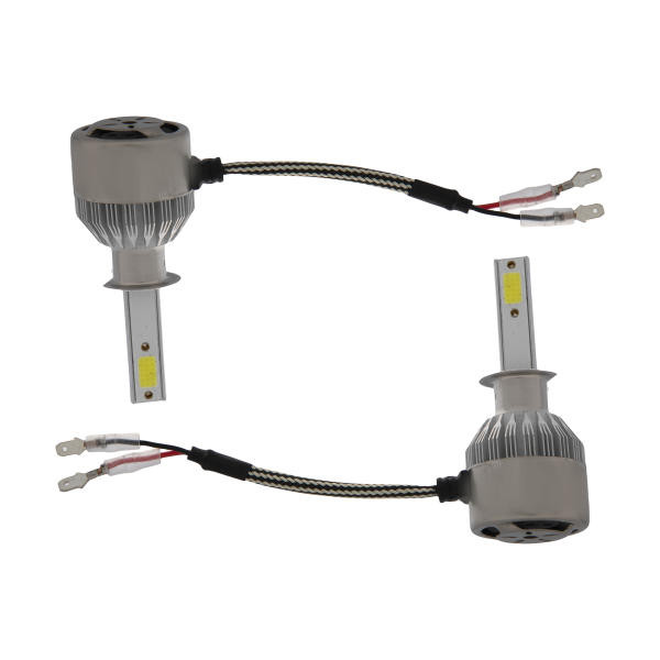 لامپ هدلایت خودرو مدل C6 H1 مناسب برای پژو 206 بسته دو عددی