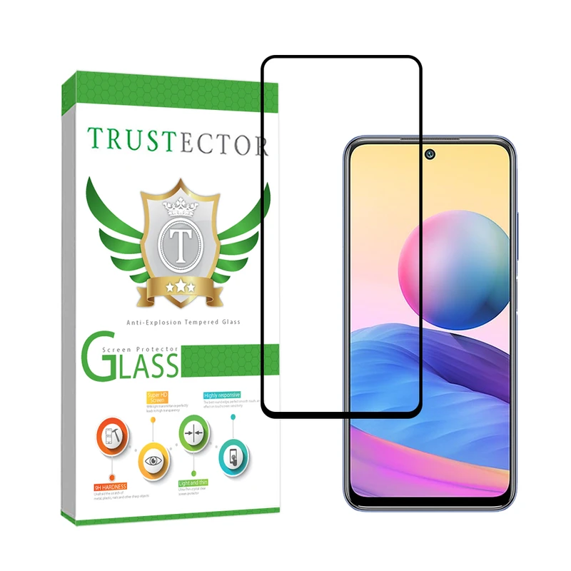 محافظ صفحه نمایش تراستکتور مدل STATICT مناسب برای گوشی موبایل شیائومی Redmi Note 10 5G / Note 10T 5G / Poco M3 Pro 4G / Poco M3 Pro 5G / Redmi 10 / Redmi 10 5G / Redmi 10 Prime