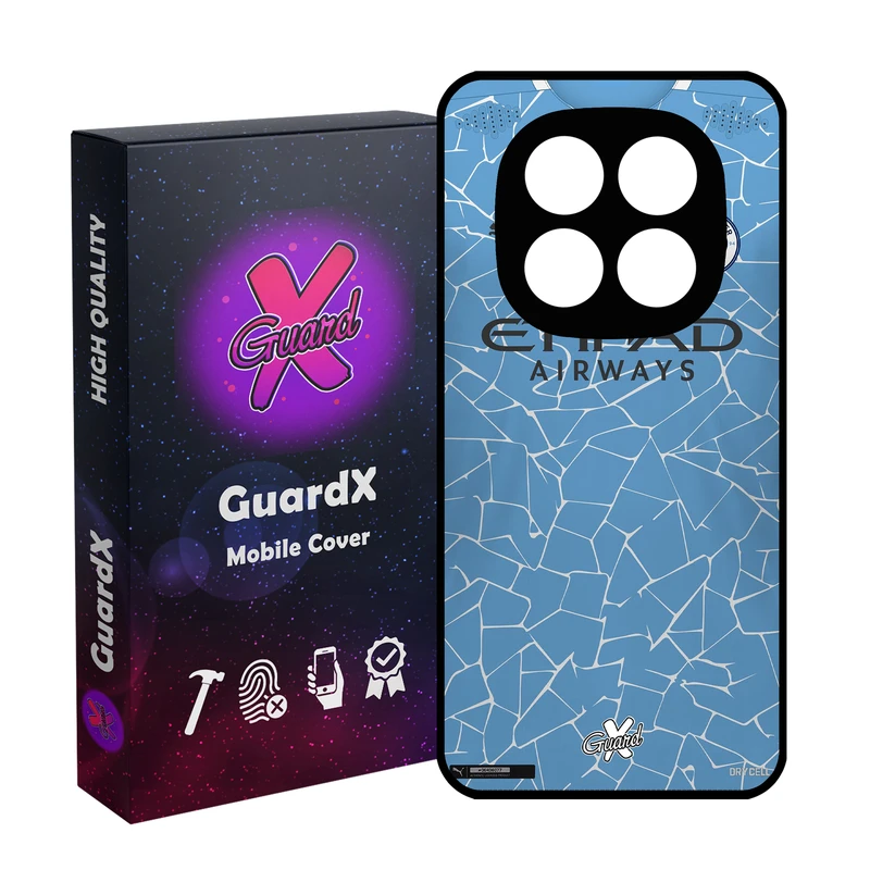 کاور گارد ایکس طرح Manchester City مدل 10249 مناسب برای گوشی موبایل شیائومی Redmi Note 14 Pro 4G