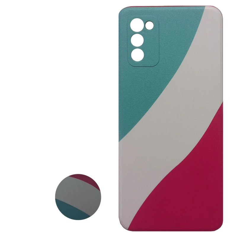کاور مدل S0641 مناسب برای گوشی موبایل سامسونگ Galaxy A02s به همراه پاپ سوکت 