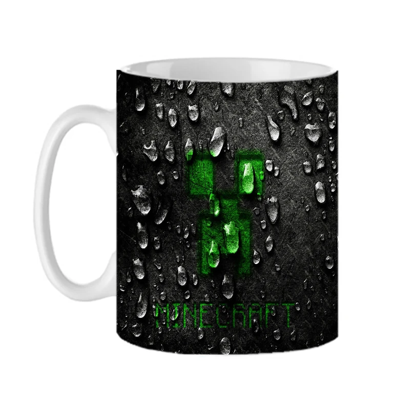 ماگ طرح کریپر بازی ماینکرافت creeper minecraft کد 447