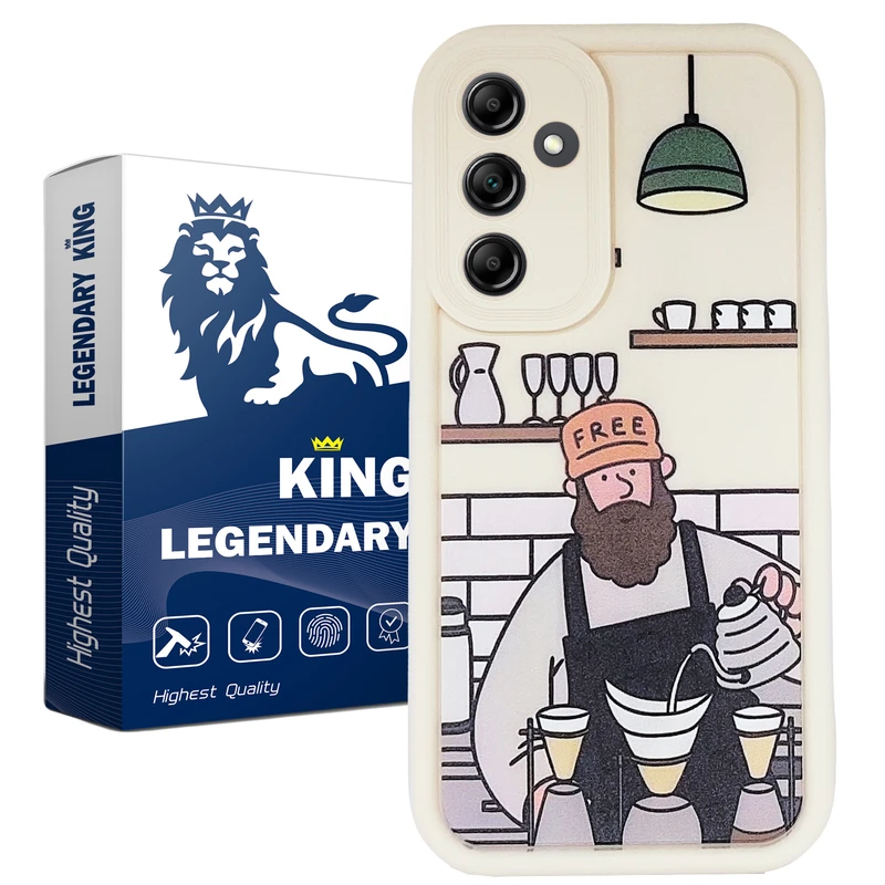 کاور لجندری کینگ طرح cafeh2 مناسب برای گوشی موبایل سامسونگ GALAXY S23 FE