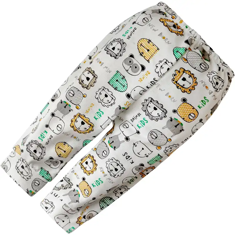 ست 6 تکه لباس نوزادی مدل کادوی باغ وحش