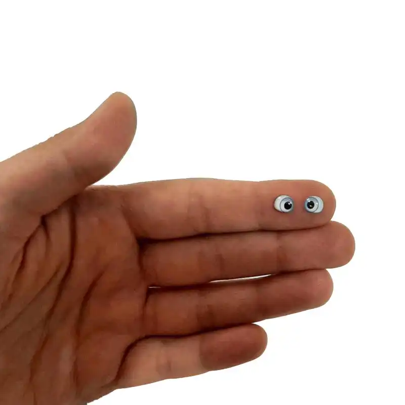 چشم عروسک مدل رزینی 7 میل کد 2 مجموعه 60 عددی