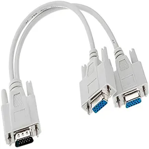 کابل تبدیل 1به2 VGA لوتوس مدل  1M2F طول 0.2 متر