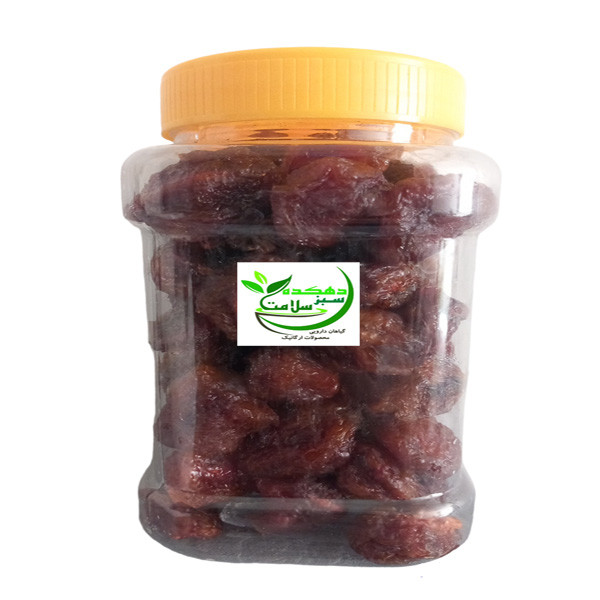 آلو بخارا آفتابی دهکده سبز سلامت - 500 گرم