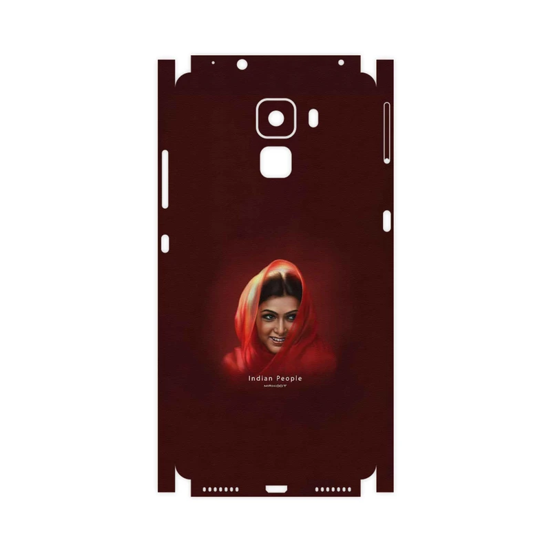 برچسب پوششی ماهوت مدل Portrait of an Indian Woman-FullSkin مناسب برای گوشی موبایل آنر 7