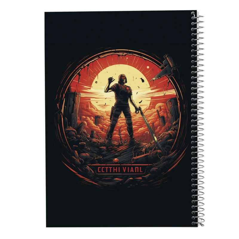 دفتر مشق 50 برگ مدوپد مدل ChainSaw Man کد DF10961