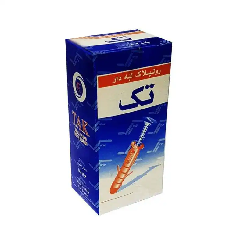 رول پلاک لبه دار تک مدل T-4CM-LABE بسته 80 عددی