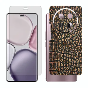 Glass Together model matte screen protector suitable for Honor X9c mobile phone with back cover sticker