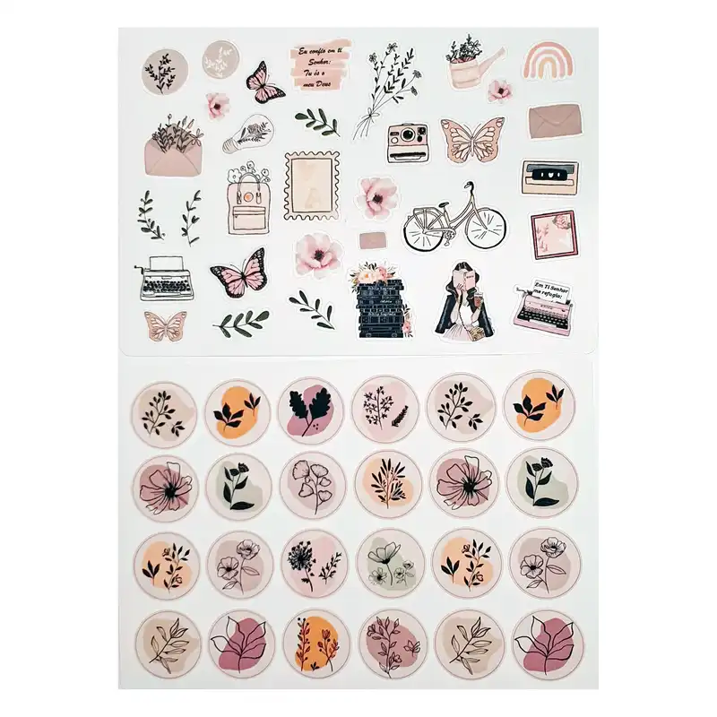 برچسب مدل PLANNER Vintage کد 12 مجموعه 2 عددی