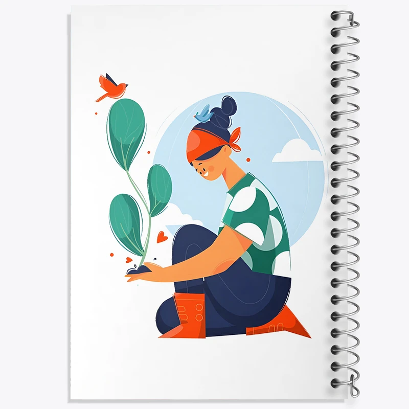 دفتر نقاشی 50 برگ خندالو طرح دخترانه کد N5667