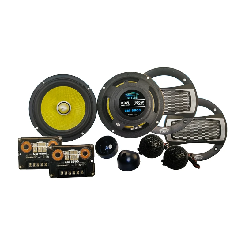 کامپوننت پشت و جلو خودرو اسکایلر مدل CM-6500 سایز 6.5 اینج بسته 6 عددی
